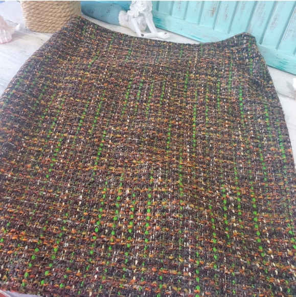 Talbots Tweed Pencil Skirt - Picture 7 of 9